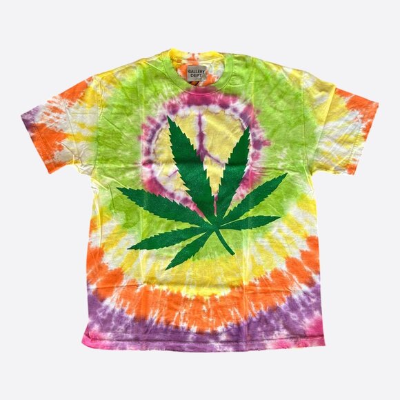 Gallery Dept Multicolor Tie-Dye Weed Graphic T-Shirt
